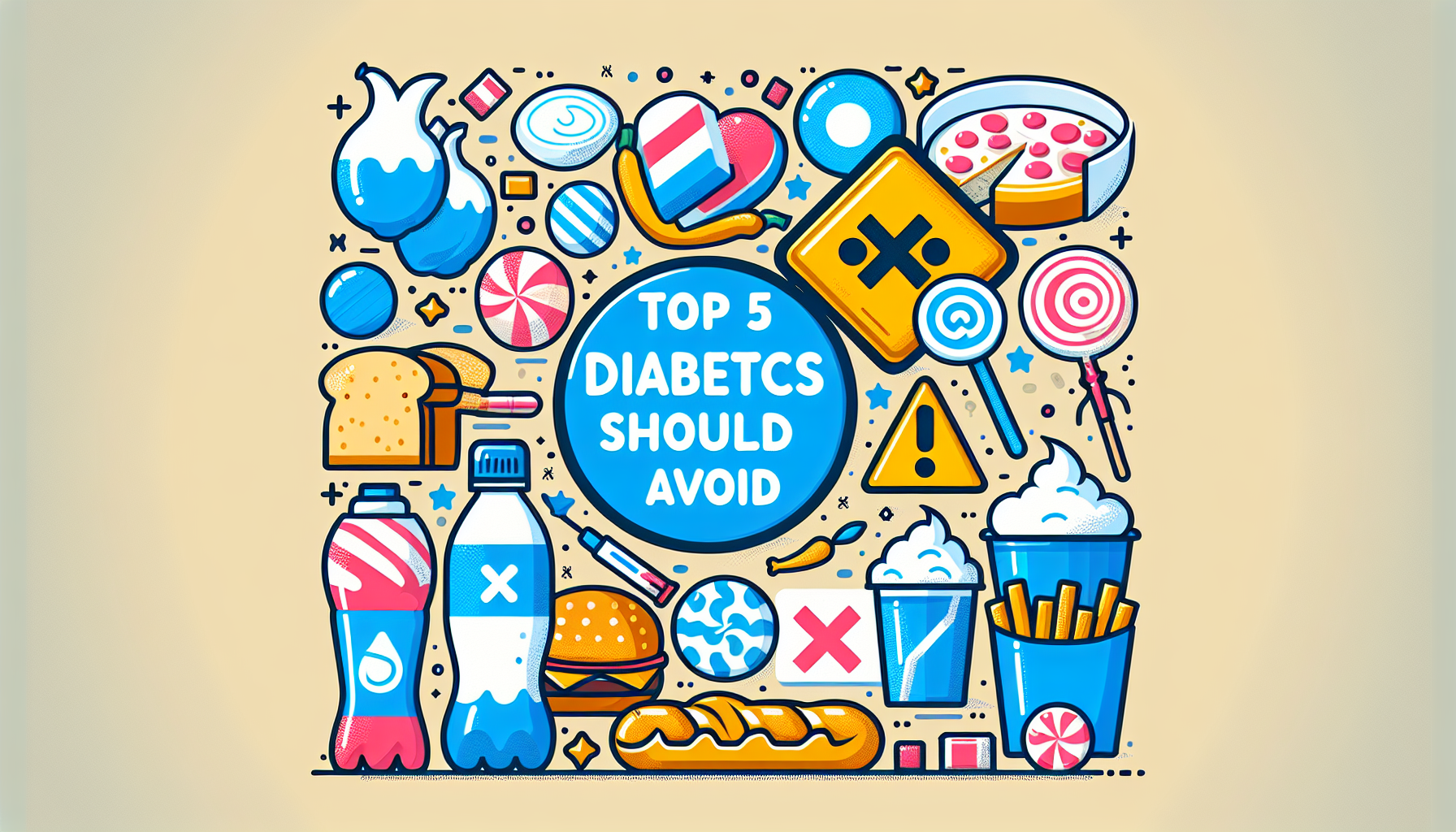 당뇨 환자가 피해야 할 음식 TOP 5