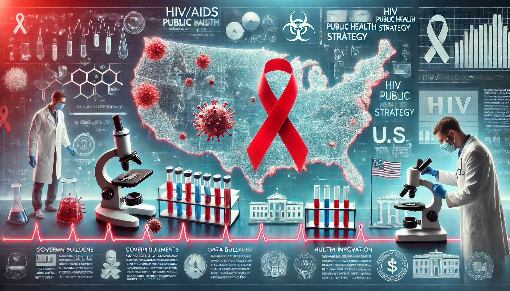미국 HIV 연구와 공중보건 정책 위기와 미래 전략 발전 방향