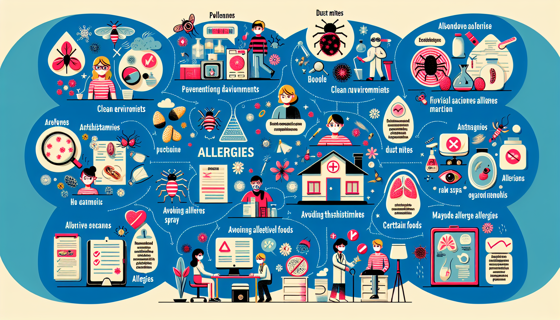 알레르기 원인 예방 알레르기질환 관리 방법