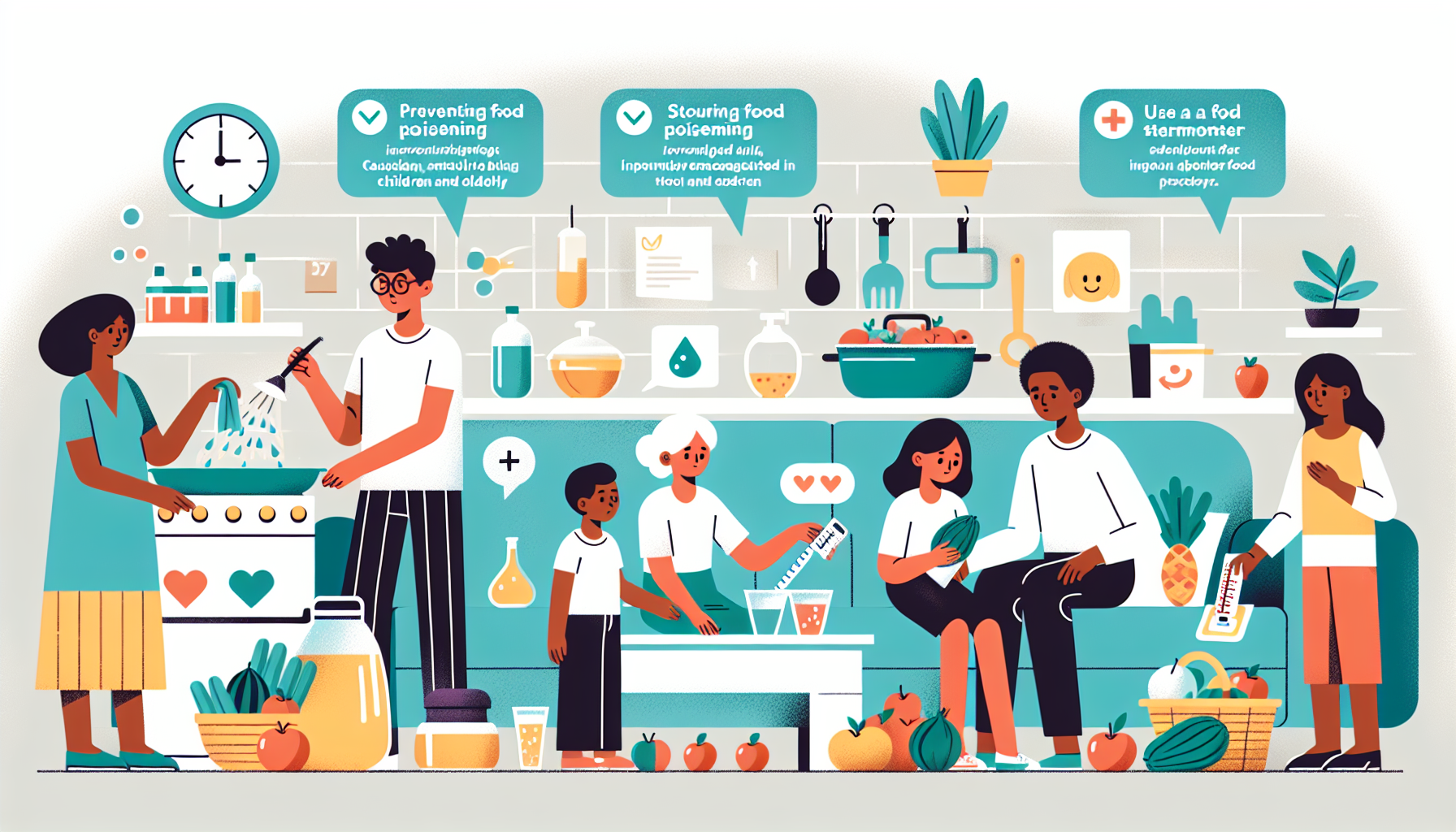 어린이와 노인 식중독 예방을 위한 필수 가이드