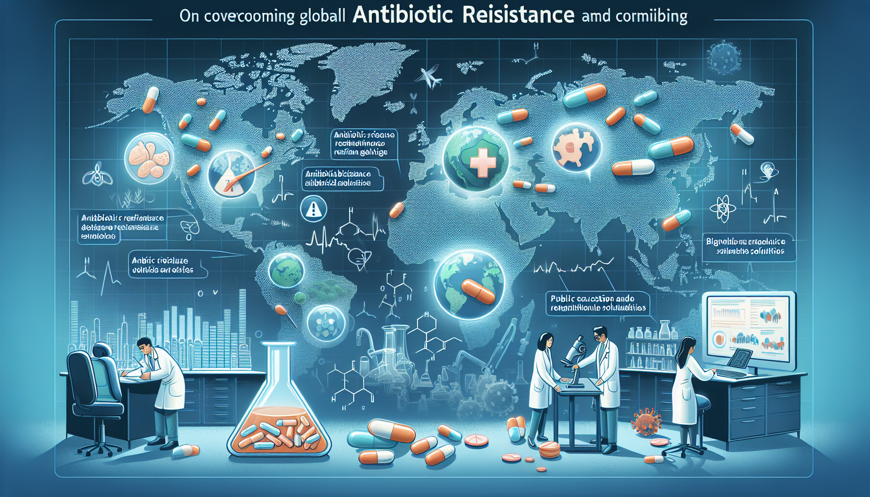 항생제 내성의 위험과 대응 전략 글로벌 건강 위기 극복 방법