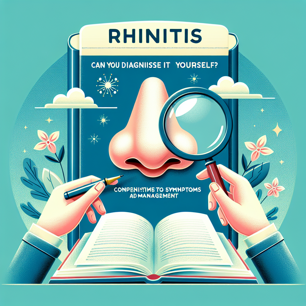 비염, 당신도 자가진단할 수 있나요? 증상과 관리법 총정리!