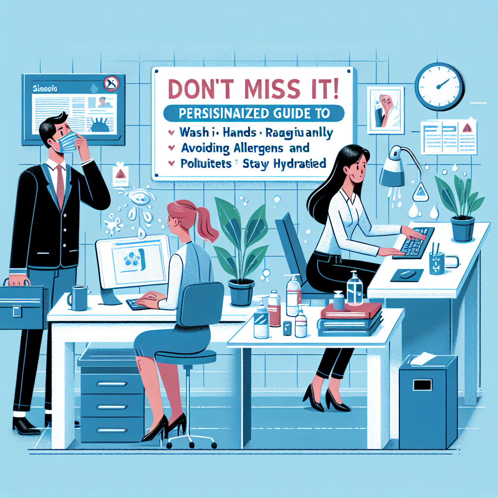 성인 비염 예방을 위한 직장인 맞춤형 관리법, 놓치지 마세요!