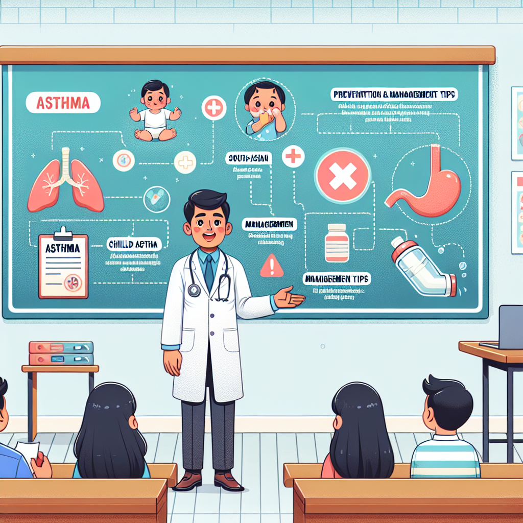 소아 천식, 부모가 알아야 할 예방법과 관리 팁은?
