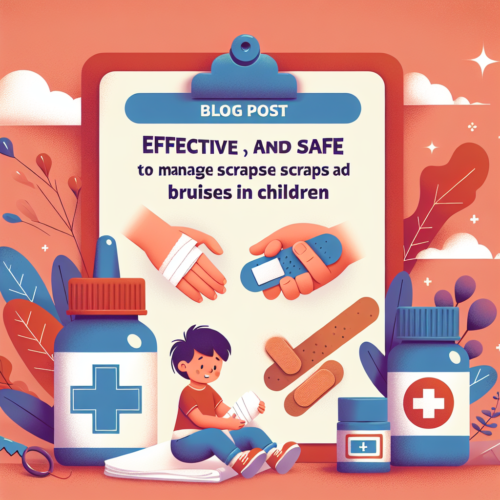 아이 넘어졌을 때 찰과상 대처법 안전하게 관리하는 법은 무엇일까