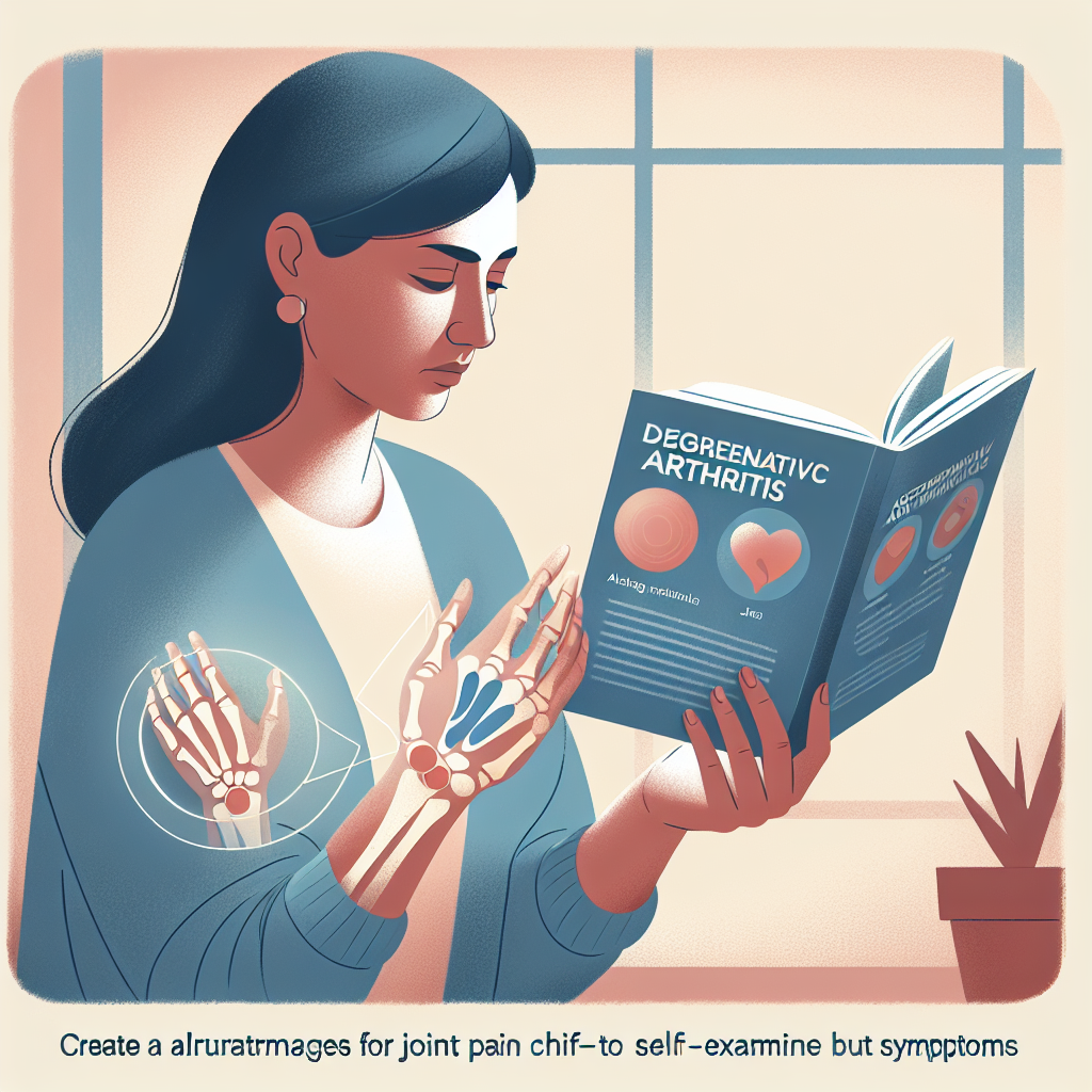 퇴행성 관절염, 당신은 어떤 증상을 경험하고 있나요? 자가진단으로 확인하세요!