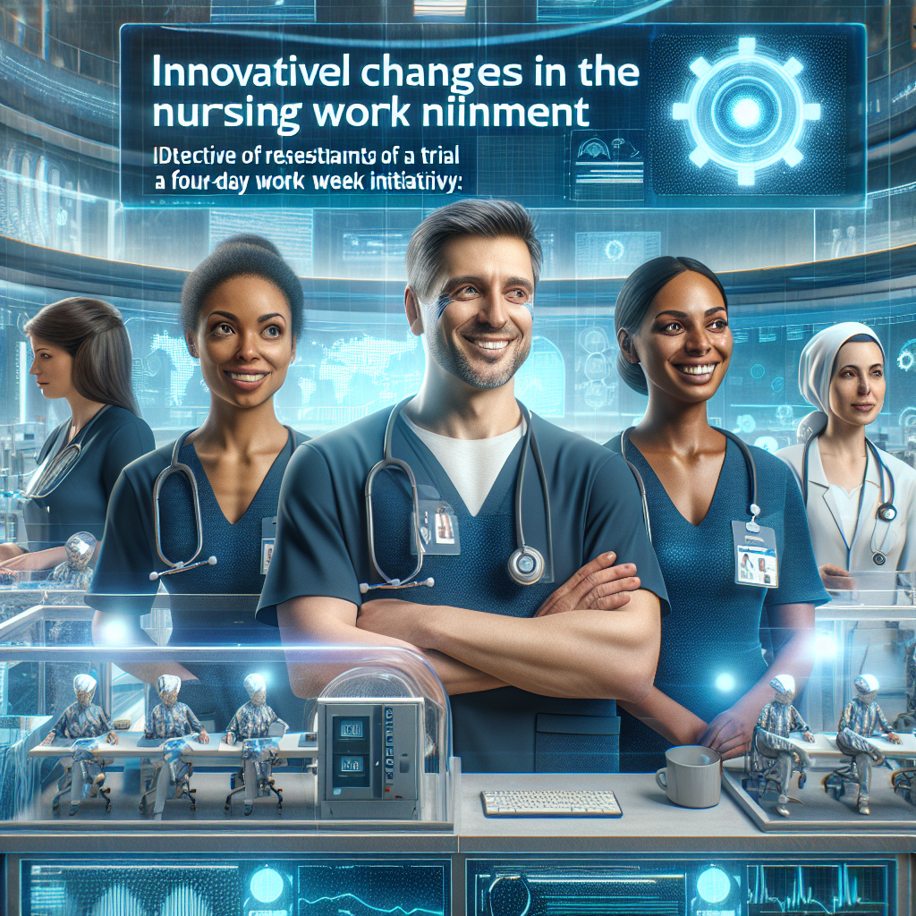 간호사 근무환경 혁신: 주4일제 시범사업이 가져올 미래는?