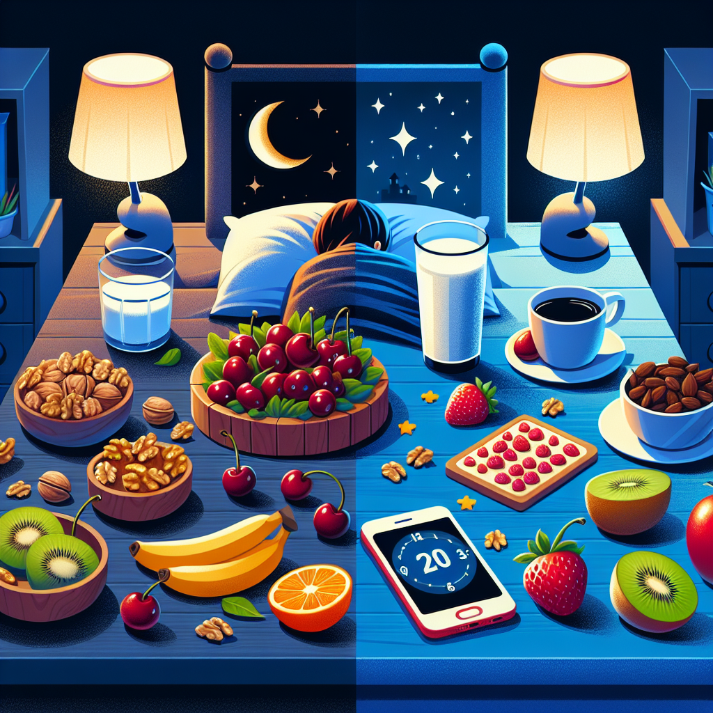 불면증에 좋은 음식과 피해야 할 습관은 무엇인가요