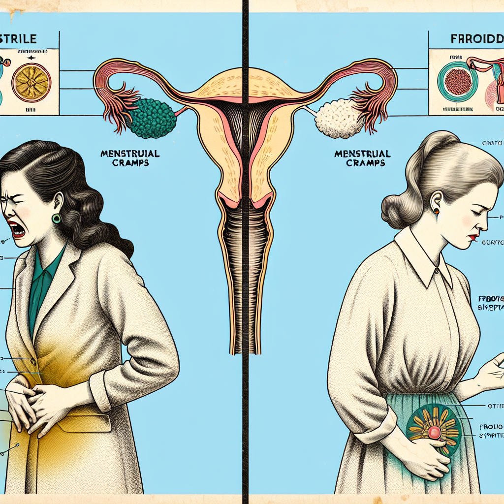 생리통과 자궁근종 증상 차이와 구별하는 법 알아보세요