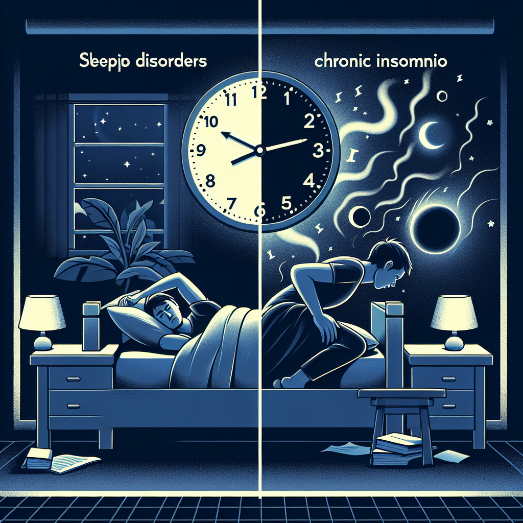 수면장애와 만성 불면증의 차이점 꼭 확인하세요