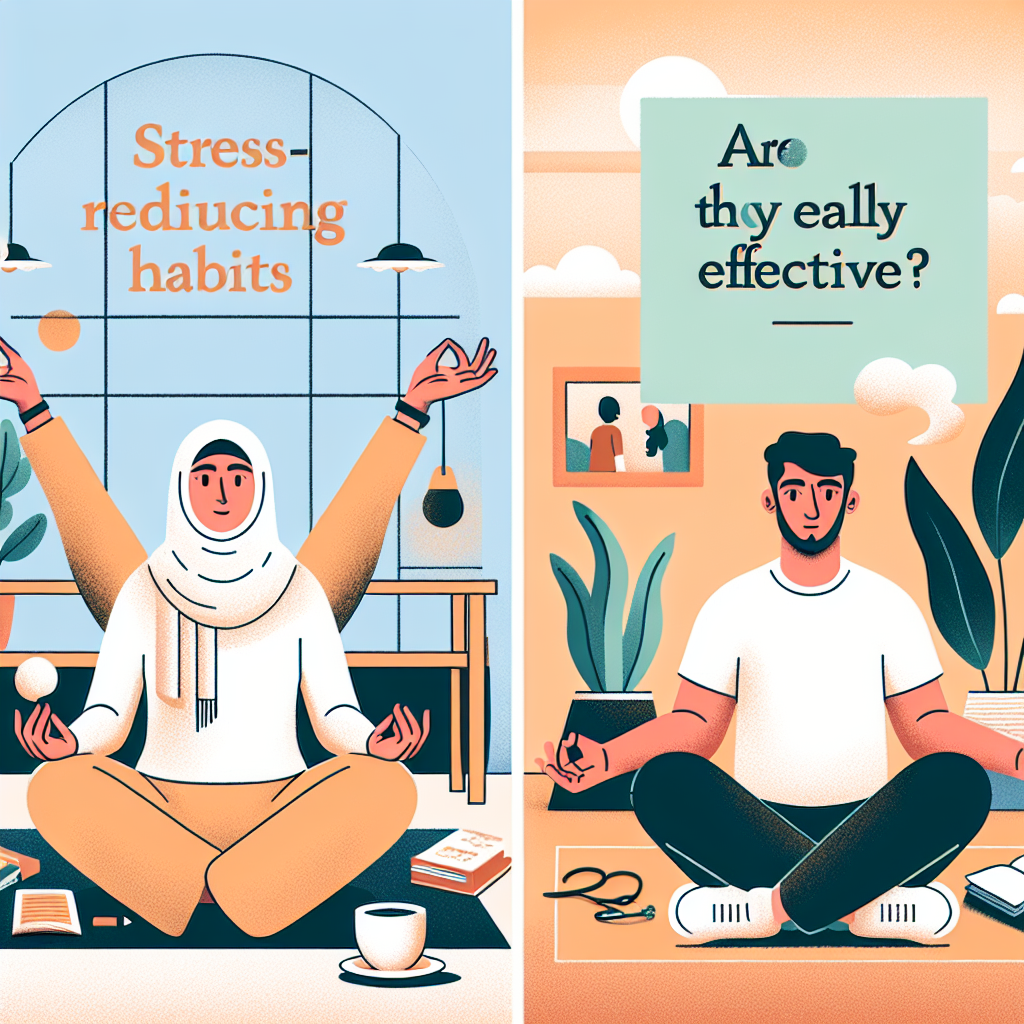 스트레스를 줄이는 습관, 정말 효과 있을까?