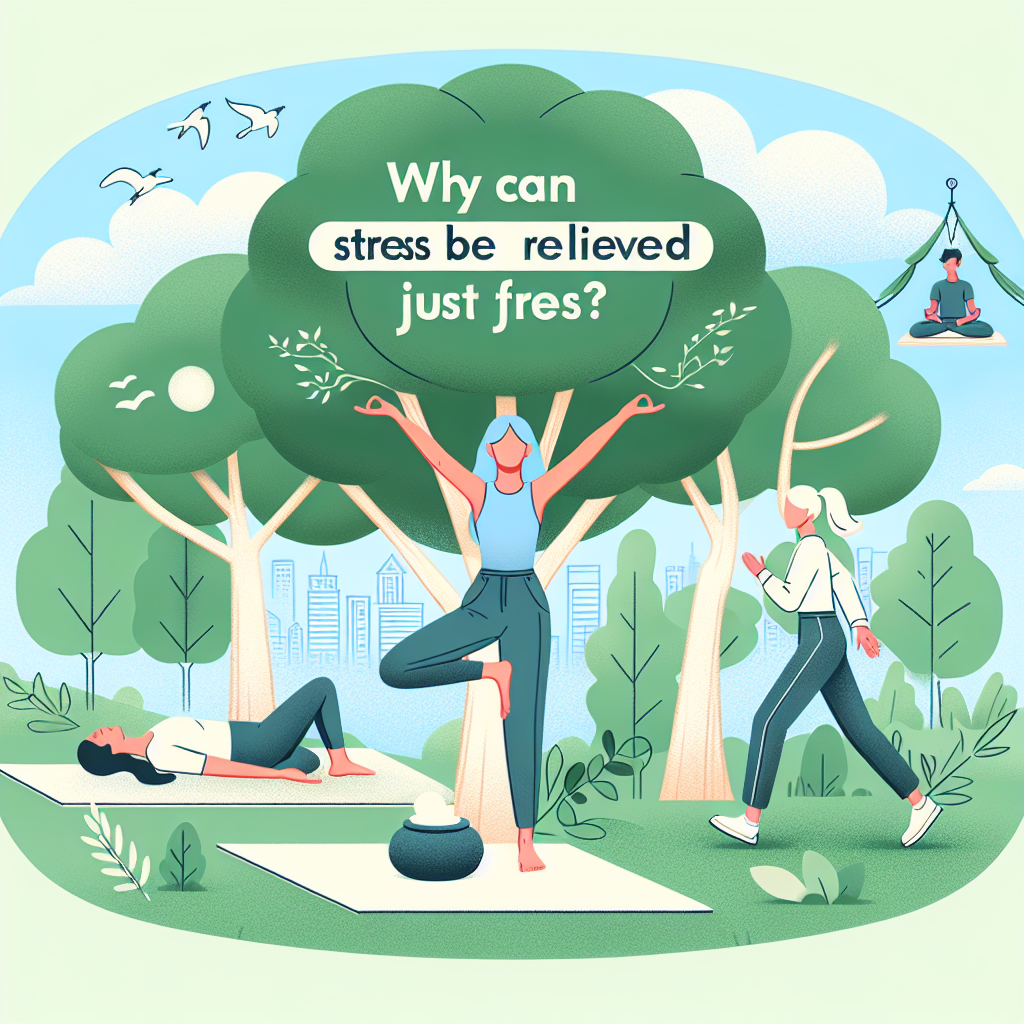 왜 요가, 명상, 걷기만으로도 스트레스 해소가 가능할까