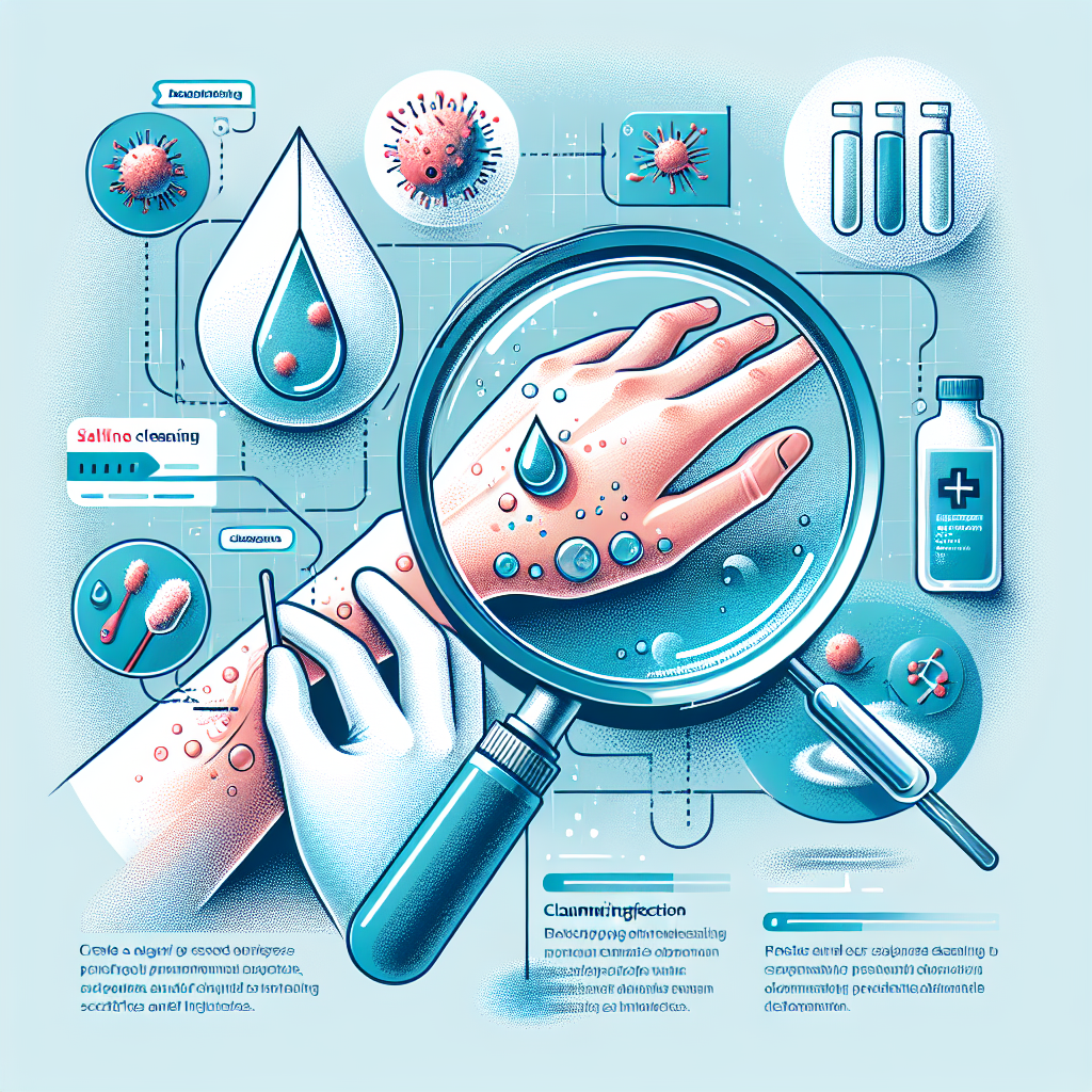 찰과상 통증과 감염을 예방하는 식염수 세척법은 효과적일까요