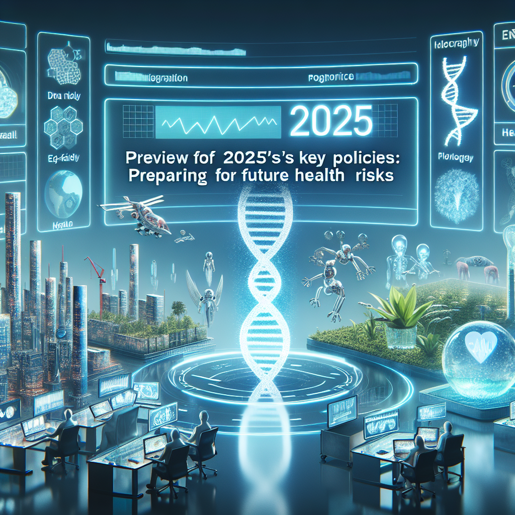 2025년 핵심 정책 미리 알아보고, 미래 건강 위험을 대비하세요