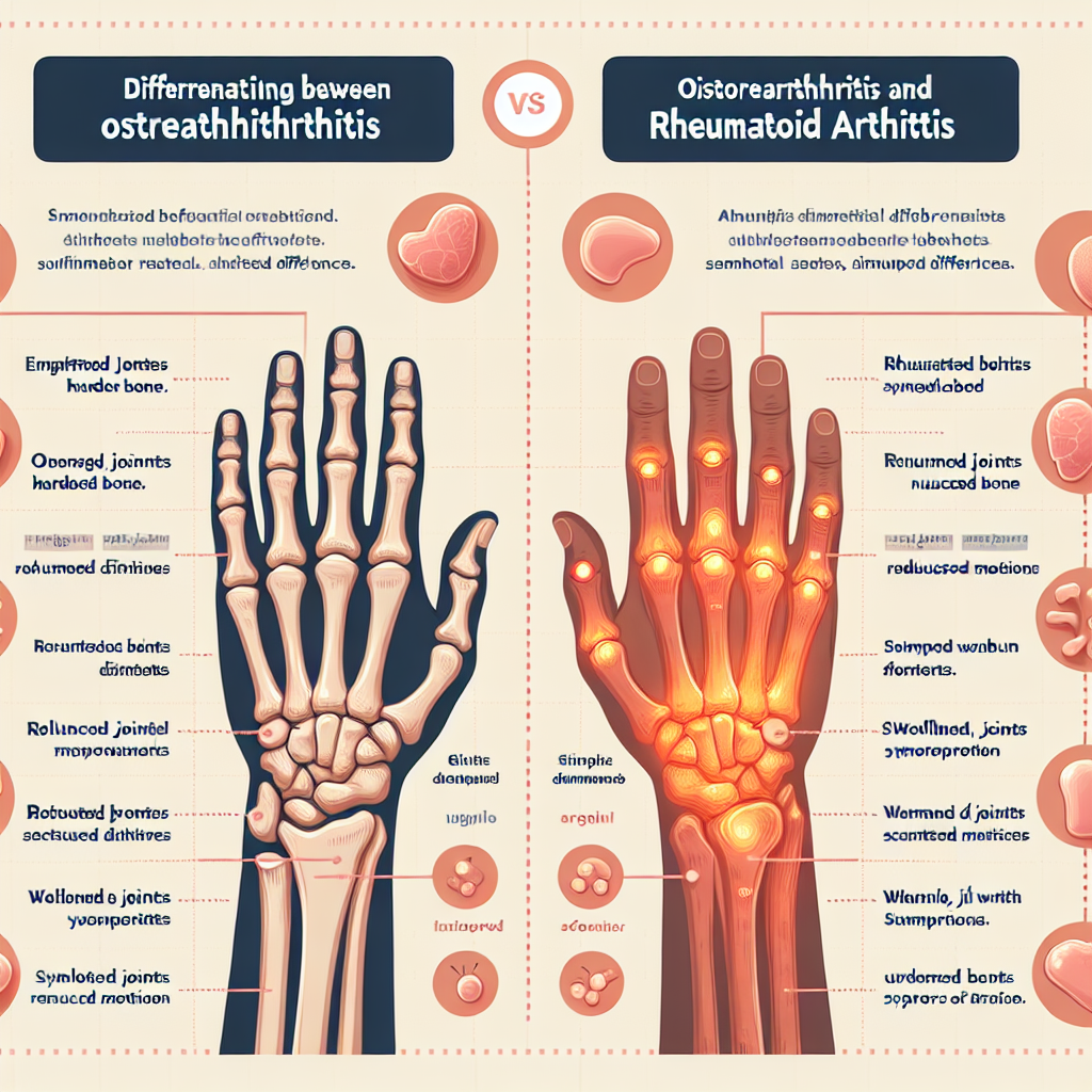 관절염과 류마티스 관절염 구별법은 무엇일까
