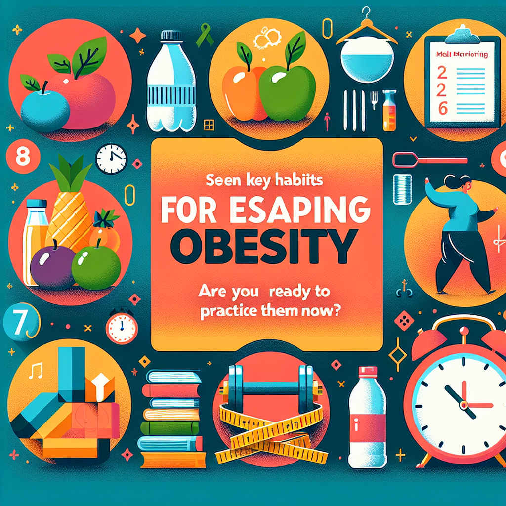 비만 탈출하는 핵심 습관 7가지, 지금 바로 실천할 준비되셨나요