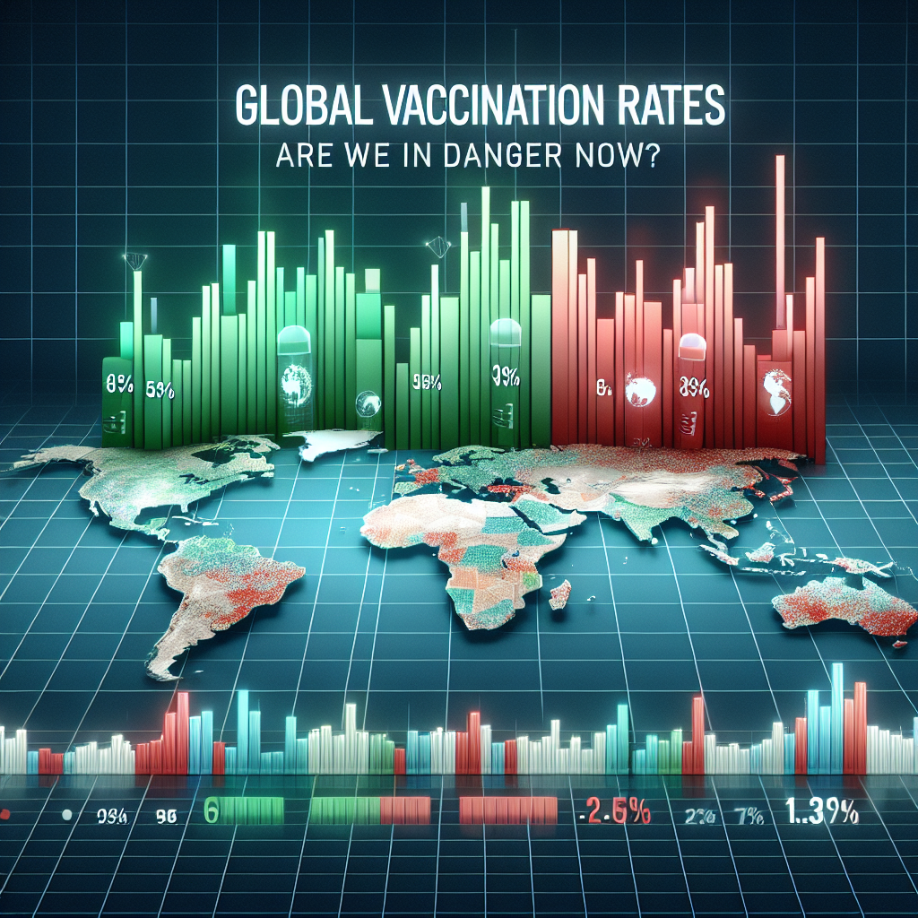 전 세계 예방접종률, 지금이 위험 신호인가요