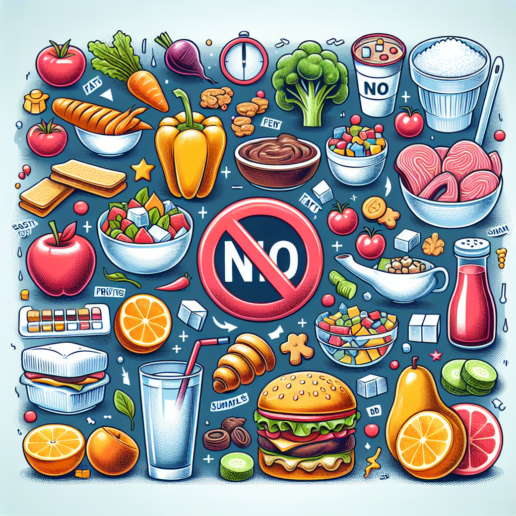 지방 줄이기와 단순당 제한이 필수라는 경고! 건강한 식단으로 비만을 예방하세요