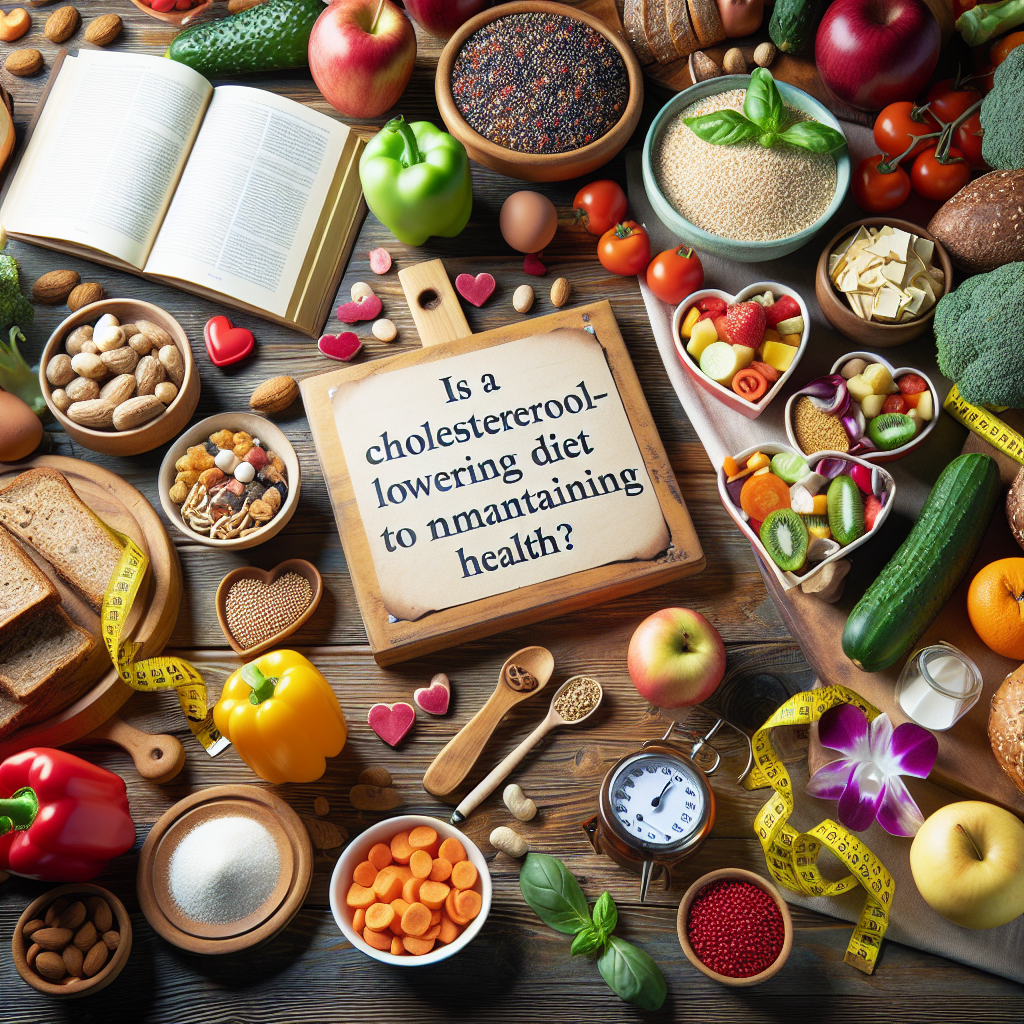 콜레스테롤 낮추는 식단이 건강을 지키는 핵심일까?