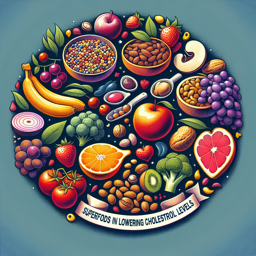 콜레스테롤 수치 낮추는 데 효과적인 슈퍼푸드 TOP5는 무엇일까