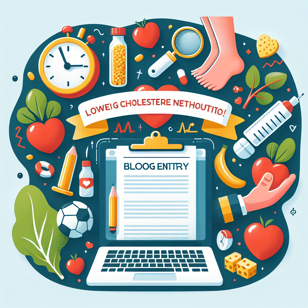 콜레스테롤을 약 없이 낮출 수 있을까 핵심 생활습관을 알고 계신가요?