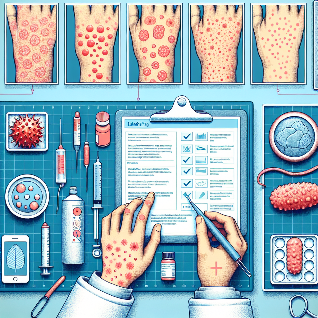 피부 발진 구별하는 법? 발진 유형별 병변 특징과 진단법