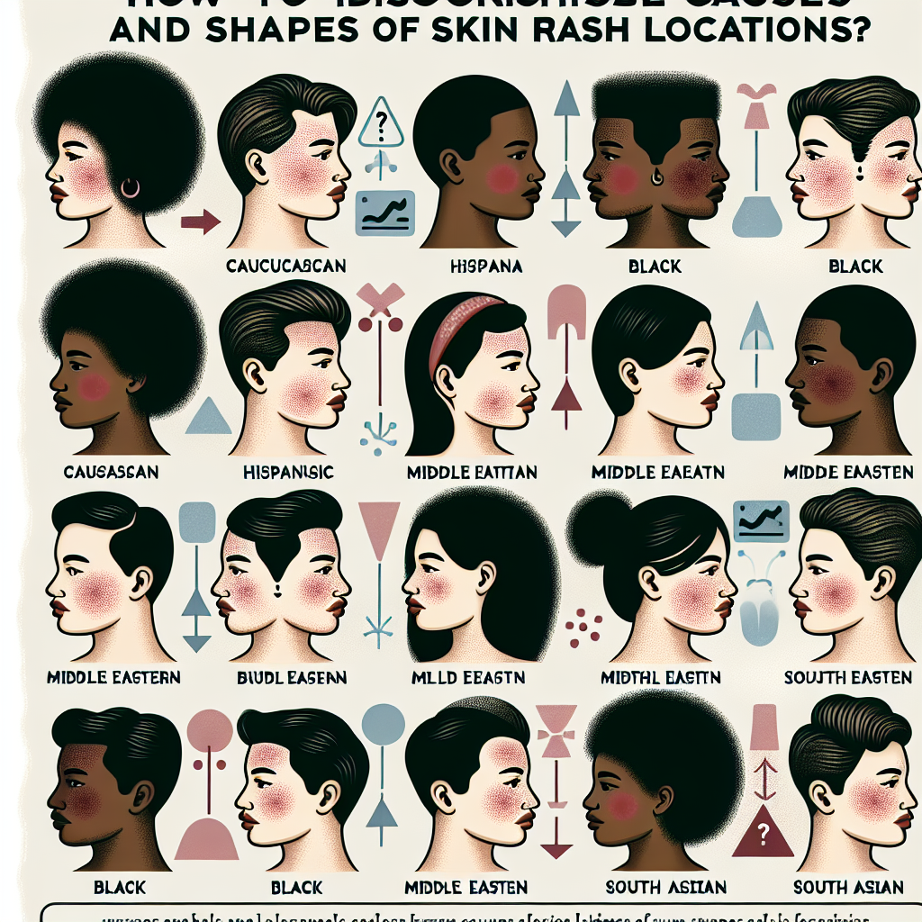 피부 발진 위치별 원인과 모양 구별하는 법은?