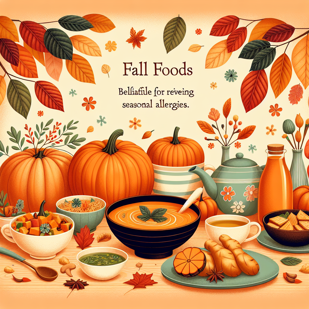 가을철 비염 완화에 도움이 되는 계절 음식 추천, 꼭 알고 계시나요