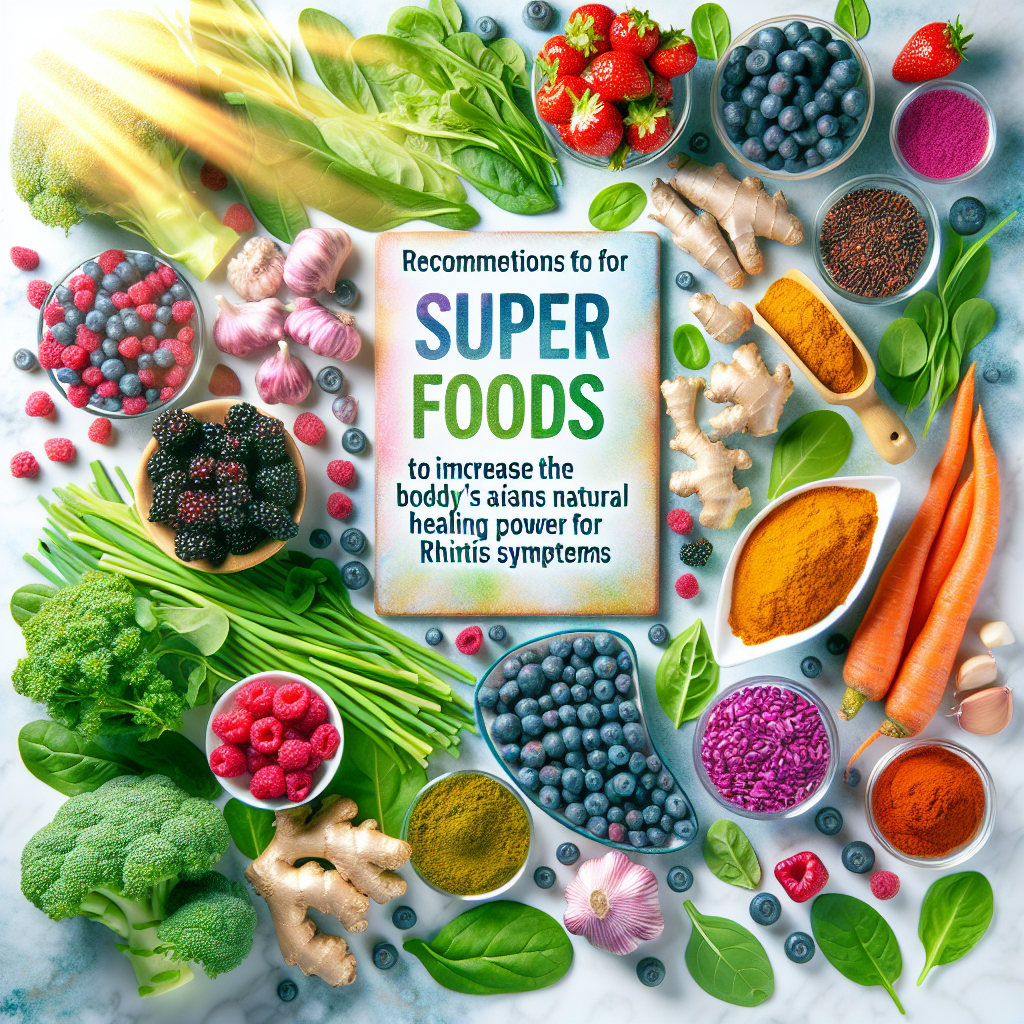 비염 증상 자연 치유력 높이는 슈퍼푸드 추천은?