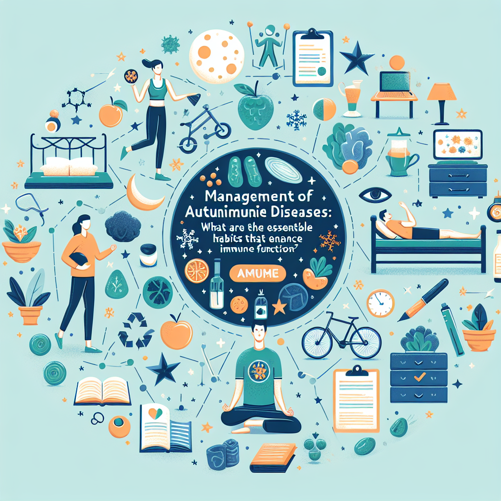 자가면역질환 관리법: 면역력 높이는 핵심 생활습관은 무엇일까