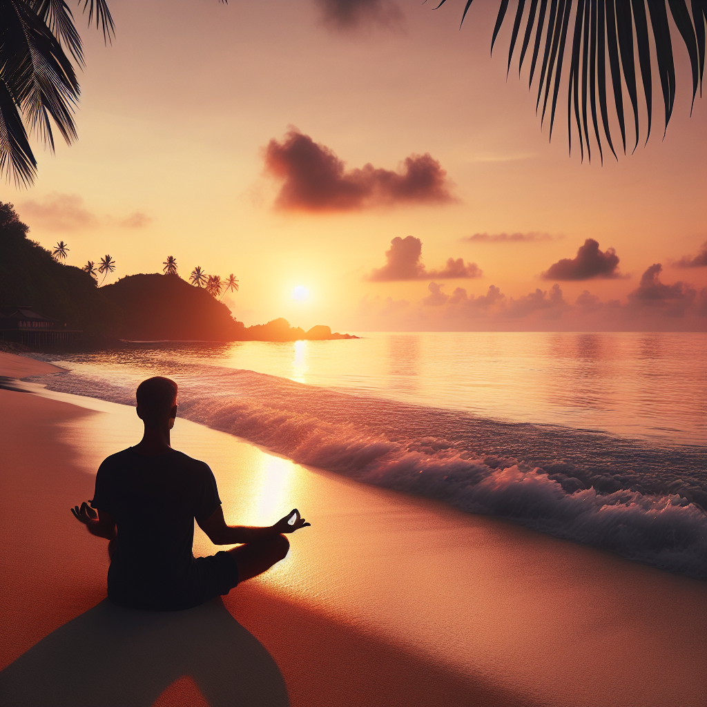 해양치유와 명상으로 스트레스 해소할 준비되셨나요