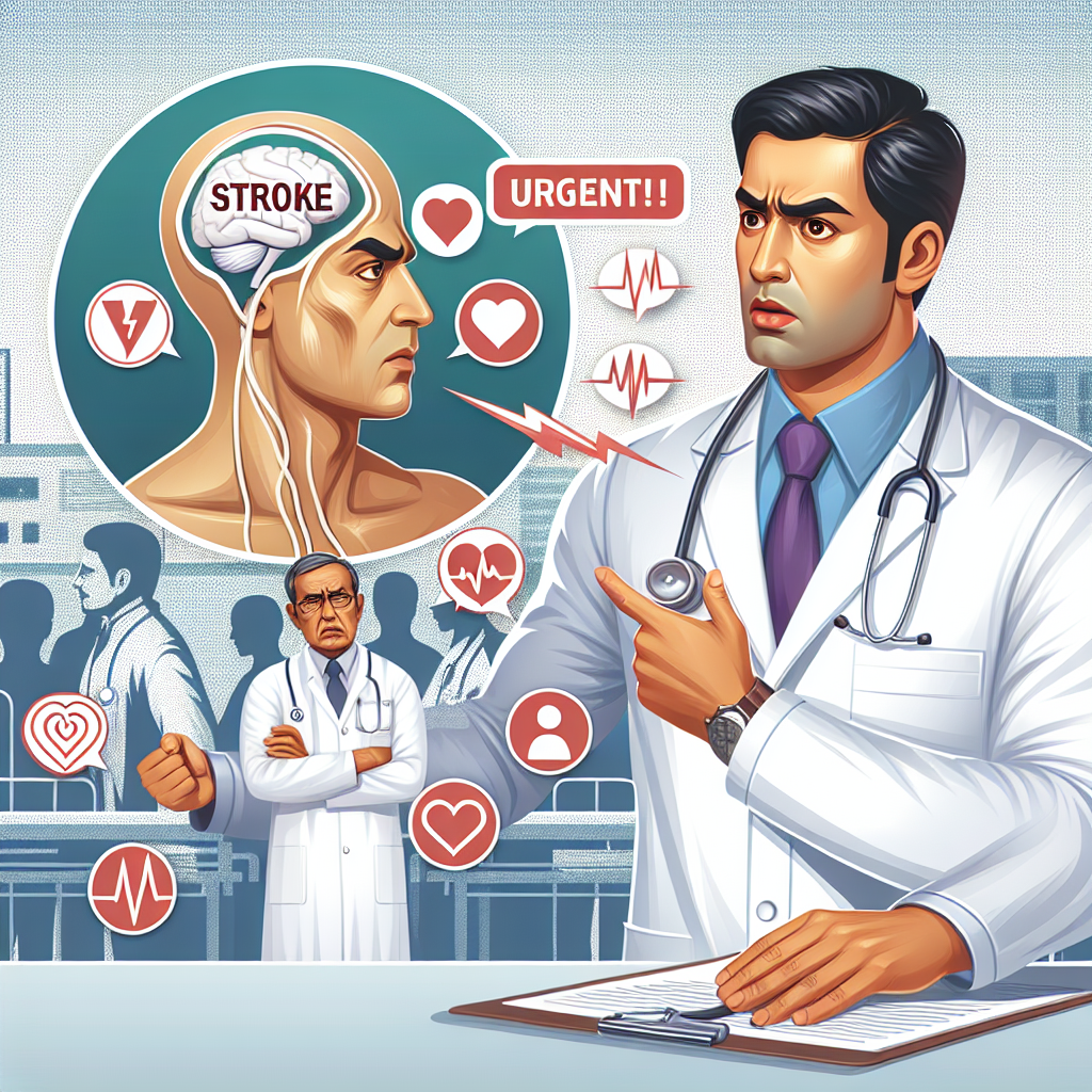 경고! 뇌졸중 증상 즉시 인지와 응급조치 꼭 필요합니다