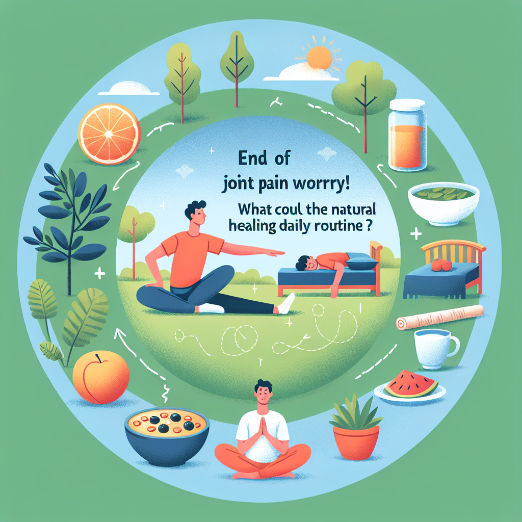 관절 통증 걱정 끝! 자연치유에 도움 되는 생활 루틴은 무엇일까