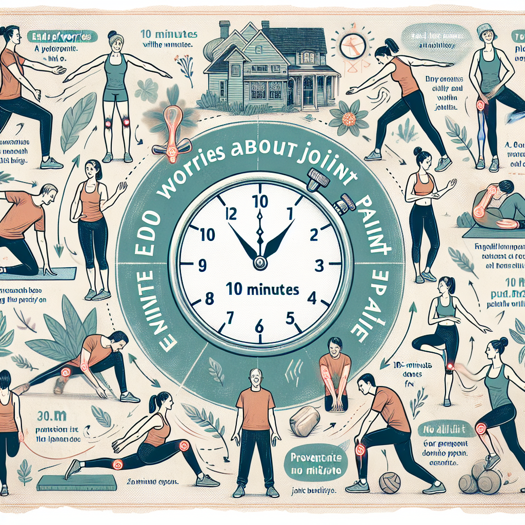 관절 통증 걱정 끝! 하루 10분 운동으로 예방하는 방법