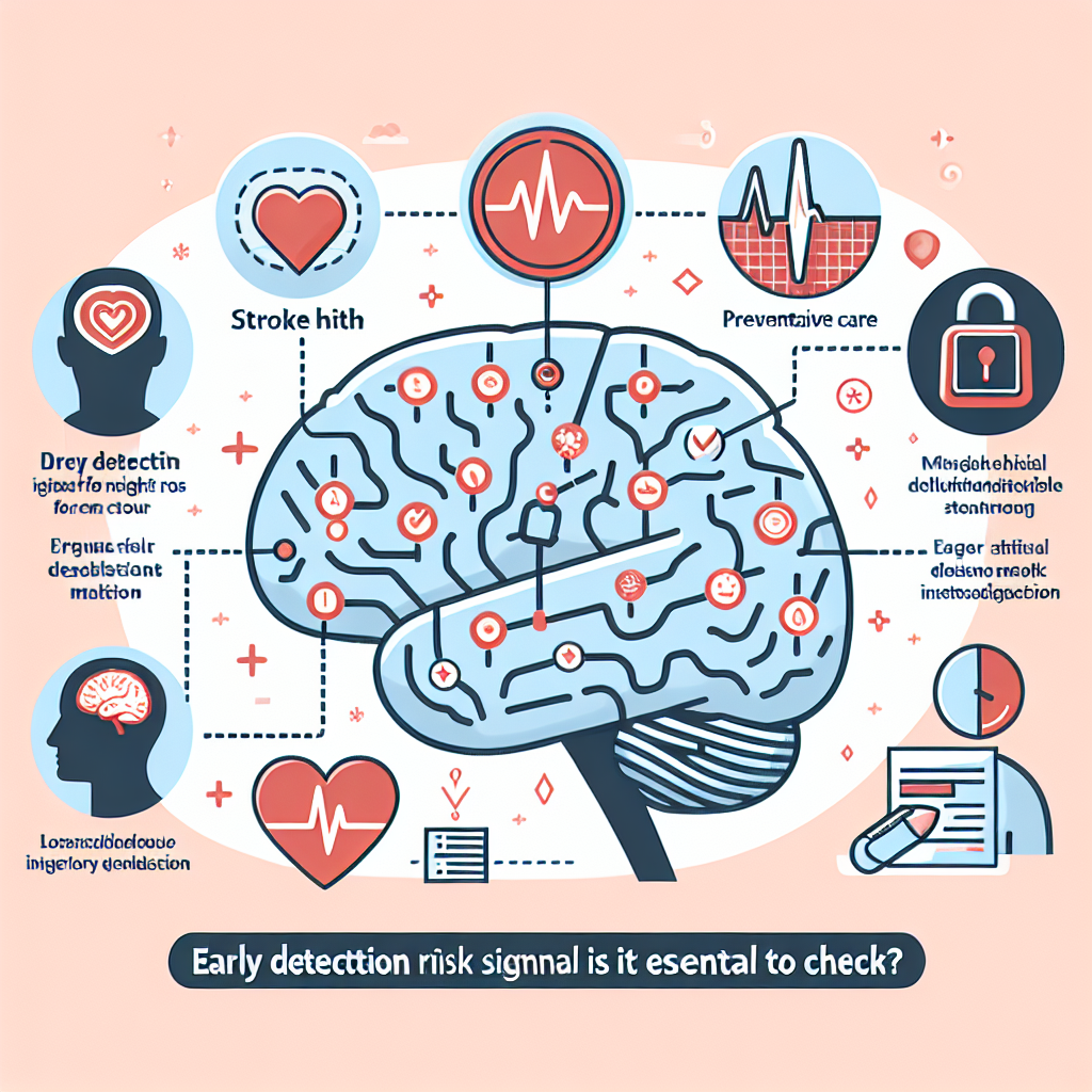 뇌졸중 위험 신호를 조기 감지하는 자가 점검법, 필수 체크하나요