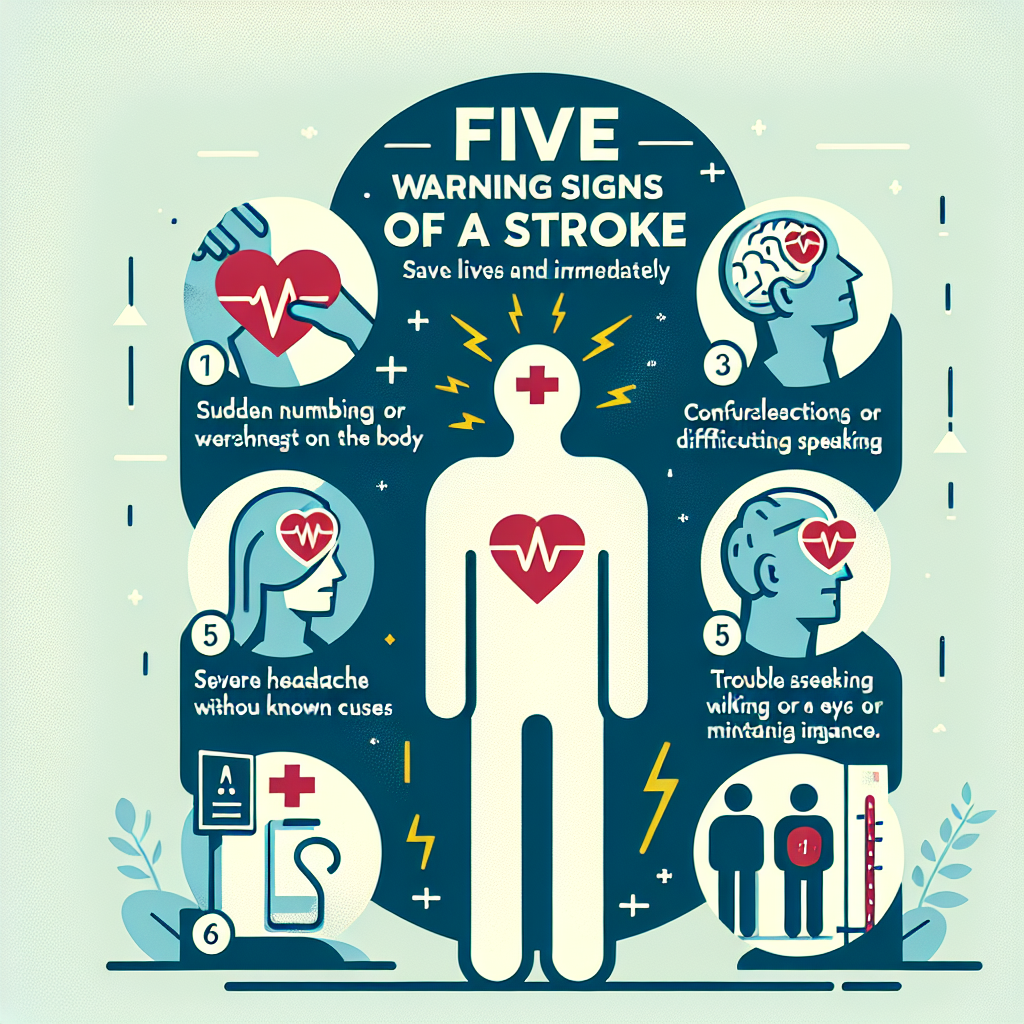 뇌졸중 의심 신호 5가지, 즉시 대응법으로 생명을 살리세요