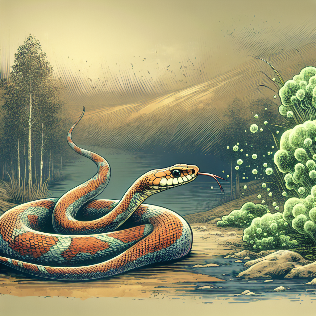 생태계 위협? 미국 래디언트 스네이크 사망 증가와 뱀 곰팡이병 위험신호