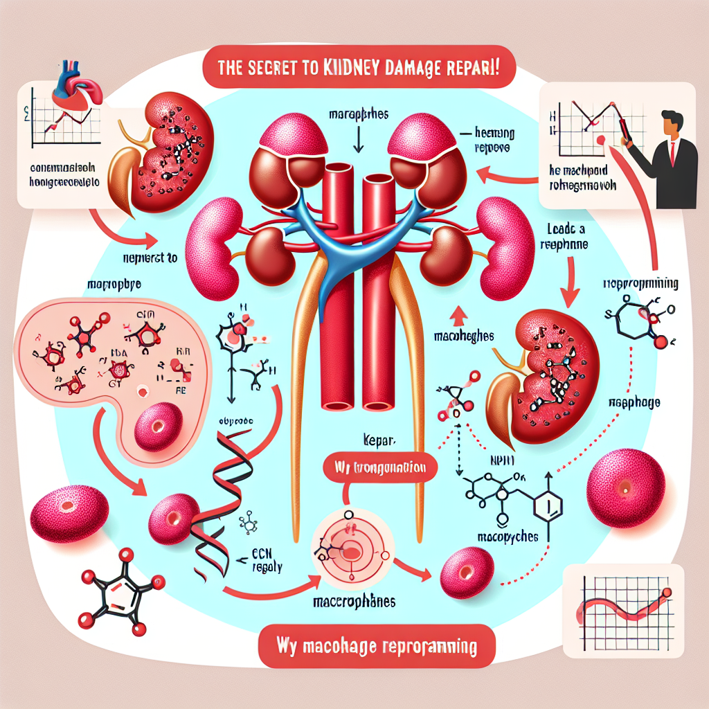 신장 손상 회복의 비밀! CCN1이 대식세포 재프로그래밍을 이끄는 이유