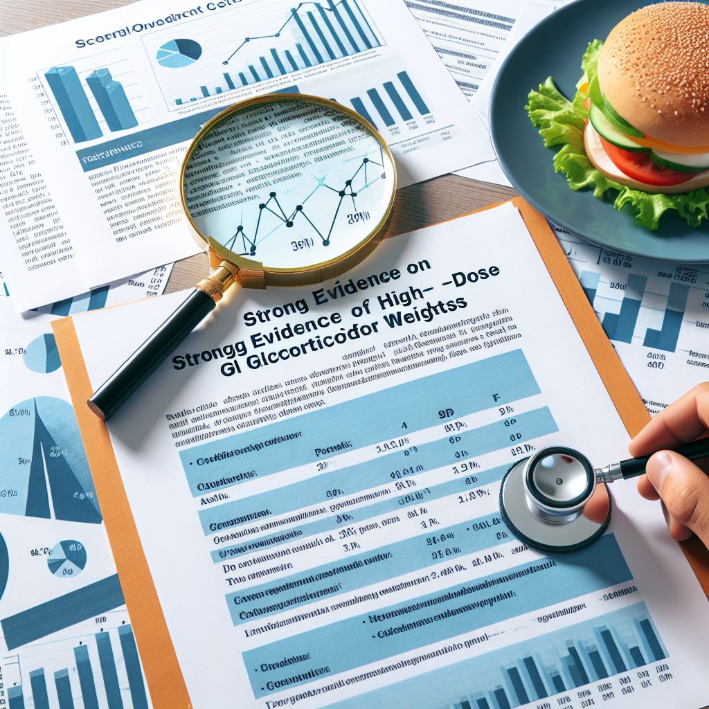 고용량 글루코코르티코이드 감량 안전한가요 강력한 증거!